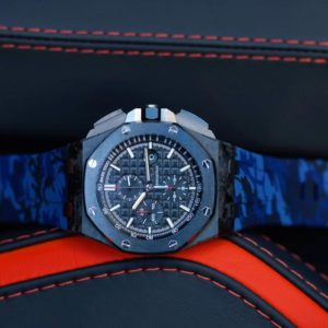 AP ROO 44MM Blue Camo Rubber 4
