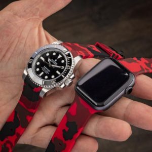 Apple Watch Rolex Submariner Red Camo
