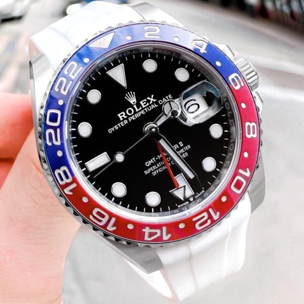 Rolex GMT Master II Pepsi Arctic White