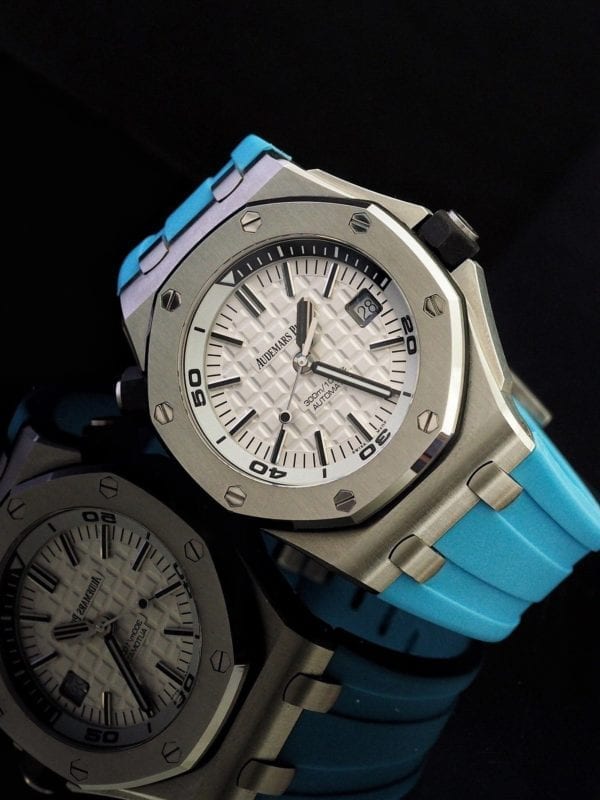 Audemars Piguet Diver White Miami Blue