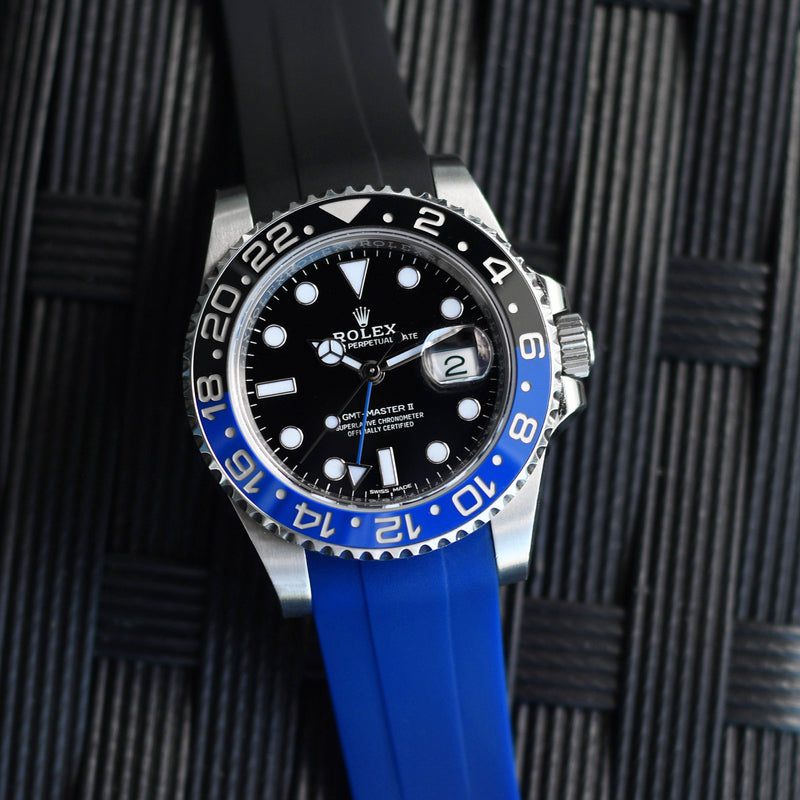 Black and blue discount rolex